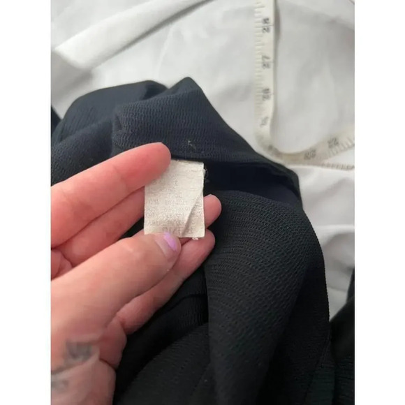 Alex‎ Garfield Black lightweight Blouse Size 8 - Picture 4 of 6